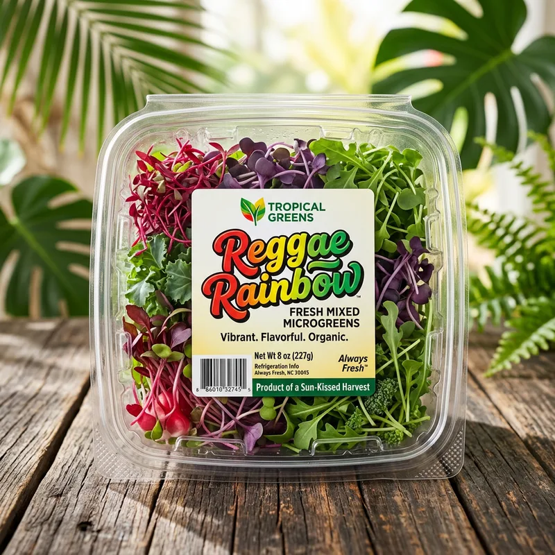 Reggae Rainbow packaging